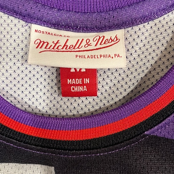 Men’s Sz/M Mitchell & Ness Hardwood Classics Nostalgia Co. Raptors Jersey - Picture 4 of 6